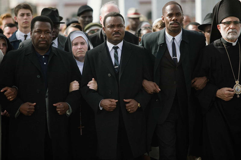 'Chicago' (2002), 'Braveheart' (1995), 'Titanic' (1997), 'Dallas Buyers Club' (2013), 'Saving Private Ryan' (1998), 'Rocky' (1976), 'Cold Mountain' (2003), 'The Martian' (2015), 'Scarface' (1983), 'Platoon' (1986), 'Selma' (2014), 'Casablanca' (1942), 'The Adventures of Robin Hood' (1938), 'The Philadelphia Story' (1940), 'The Guernsey Literary and Potato Peel Pie Society' (2018)