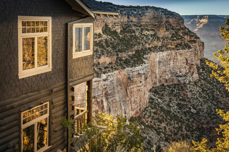 1. Ride the train to the South Rim via Grand Canyon Railway, 2. Absorb the canyon’s majesty from several viewpoints, 3. Admire landscape-inspired art at Kolb Studio, 4. Take a hike along Bright Angel Trail or South Kaibab Trail, 5. Check into Phantom Ranch or another woodsy in-park lodge, 6. Kayak curvy Horseshoe Bend, 7. Go white-water rafting on the Colorado River, 8. Take in layered vistas with a bike ride along the South Rim Trail, 9. Don’t forget a North Rim excursion, 10. Explore the East Entrance and Desert View Watchtower, 11. Admire the view from Roosevelt Point, 12. Embark on a mule trip to the bottom of the canyon, 13. Visit the Trail of Time for a geologic journey, 14. Tour the East Cabin at Pipe Spring National Monument, 15. Marvel at the night sky, 16. Step back in time at Bright Angel Lodge, 17. Walk the edge of the Skywalk, 18. Soar high on a scenic helicopter tour