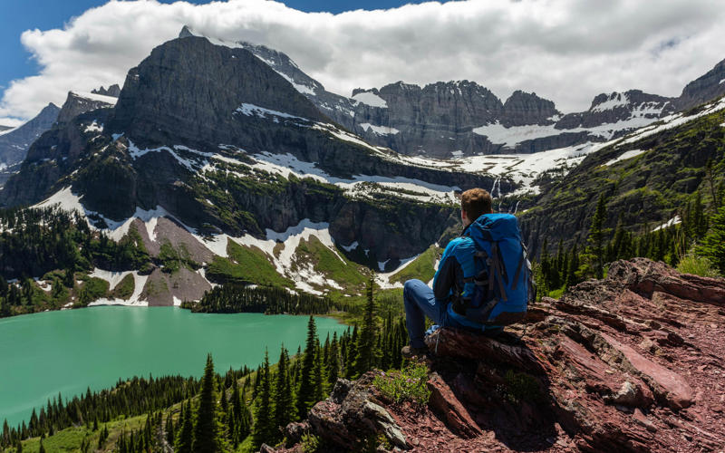 When should I go to Glacier National Park?, How much time should I spend in Glacier National Park?, Is it easy to get in and around Glacier National Park?, Top things to do in Glacier National Park, My favorite thing to do in Glacier National Park, How much money do I need for Glacier National Park?, Be bear-safe, Choose practicality over style, Prepare for a wi-fi dead zone, Driving in winter requires extra planning, Staffing may be limited