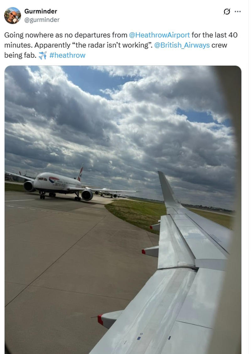UK flights grounded with thousands of passengers left on the tarmac