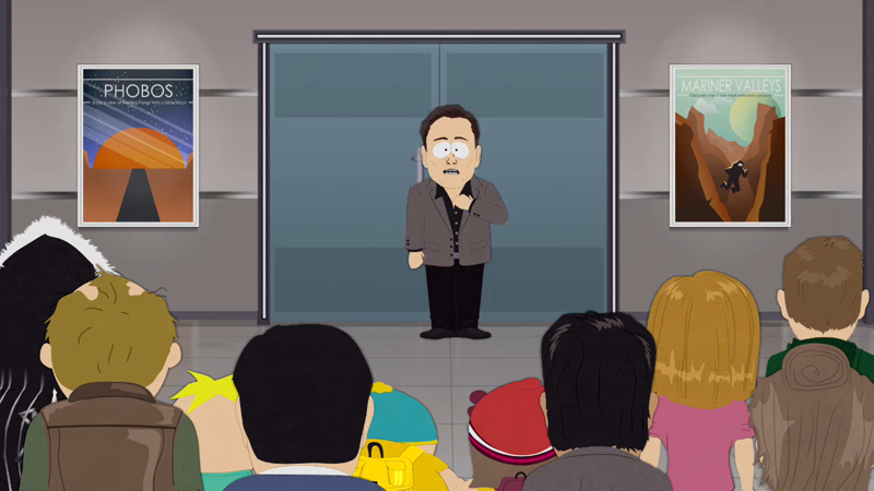 Billionaire, inventor, celebrity, Elon's film debut, Landing a role is easy if you're one of the producers, Meeting Iron Man, The real Tony Stark?, King of the geeks, Bazinga!, He's in Sheldon's spot, Science fiction, A childish tech entrepeneur, No publicity is bad publicity, Out of this world, Heading on down to South Park, Lost in the multiverse, Visiting The Simpsons, Even Lisa is a fan