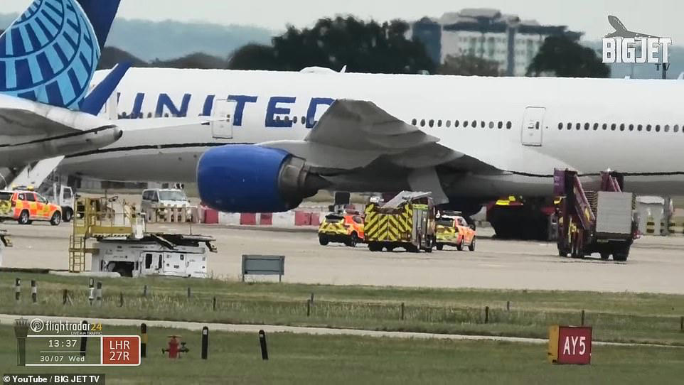 United Airlines plane makes 'emergency landing' at Heathrow