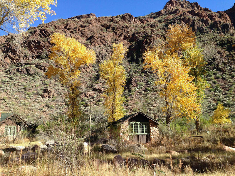 1. Ride the train to the South Rim via Grand Canyon Railway, 2. Absorb the canyon’s majesty from several viewpoints, 3. Admire landscape-inspired art at Kolb Studio, 4. Take a hike along Bright Angel Trail or South Kaibab Trail, 5. Check into Phantom Ranch or another woodsy in-park lodge, 6. Kayak curvy Horseshoe Bend, 7. Go white-water rafting on the Colorado River, 8. Take in layered vistas with a bike ride along the South Rim Trail, 9. Don’t forget a North Rim excursion, 10. Explore the East Entrance and Desert View Watchtower, 11. Admire the view from Roosevelt Point, 12. Embark on a mule trip to the bottom of the canyon, 13. Visit the Trail of Time for a geologic journey, 14. Tour the East Cabin at Pipe Spring National Monument, 15. Marvel at the night sky, 16. Step back in time at Bright Angel Lodge, 17. Walk the edge of the Skywalk, 18. Soar high on a scenic helicopter tour