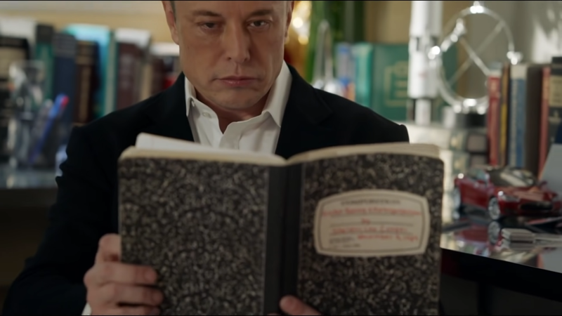 Billionaire, inventor, celebrity, Elon's film debut, Landing a role is easy if you're one of the producers, Meeting Iron Man, The real Tony Stark?, King of the geeks, Bazinga!, He's in Sheldon's spot, Science fiction, A childish tech entrepeneur, No publicity is bad publicity, Out of this world, Heading on down to South Park, Lost in the multiverse, Visiting The Simpsons, Even Lisa is a fan