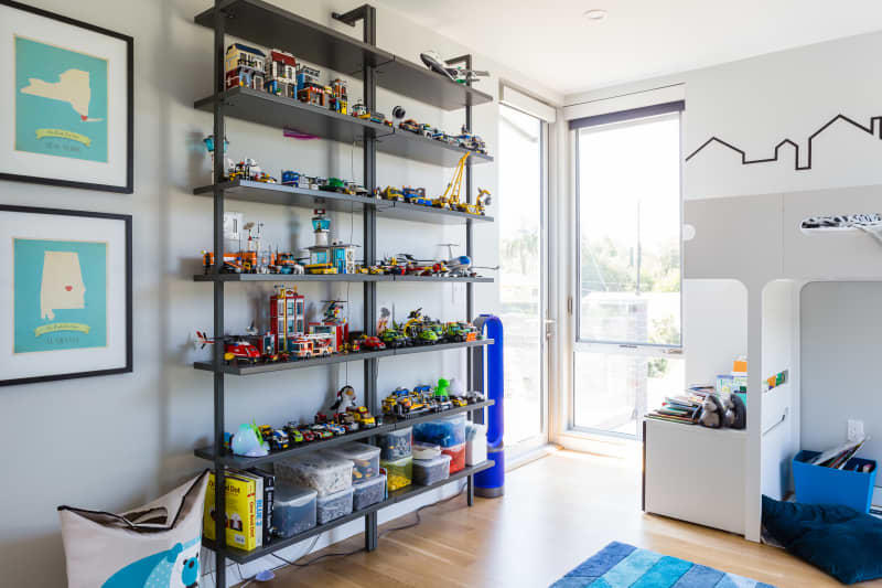1. Clear plastic containers with lids , 2. Open-top plastic bins, 3. Lego mat-storage combos, 4. Color-coded lidded bins, 5. Cubbies, 6. Cute baskets, 7. Storage ottoman, 8. LEGO table, 9. Zipper mesh pouches, 10. Bead containers or tackle boxes, 11. Craftsman tool chest, 12. Under-the-bed storage bin