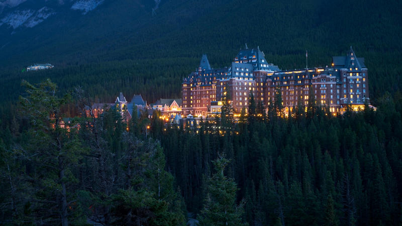 Fairmont Banff Springs, Alberta, Canada Selecting the perfect hotel is a key component of some travel experiences, Château de la Treyne, Dordogne River Valley, France, Fairmont Banff Springs, Alberta, Canada, Château Frontenac, Quebec City, Canada, Bled Castle, Lake Bled, Slovenia, Malcesine Castle, Lake Garda, Italy, Bovey Castle, Dartmoor, England, Dromoland Castle, Ireland, Château de Chenonceau, Loire Valley, France, Dunrobin Castle, Scotland, Warwick Castle, England, Kronborg Castle, Øresund, Denmark, Chillingham Castle, Alnwick, United Kingdom, Rhinefield House Castle, United Kingdom