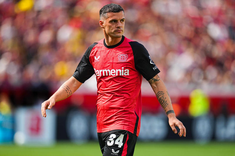Sunderland - Granit Xhaka The leaders, Arsenal - Bukayo Saka, Bournemouth - Antoine Semenyo, Brentford - Yoane Wissa, Brighton & Hove Albion - Jack Hinshelwood, Burnley - Kyle Walker, Chelsea - Cole Palmer, Crystal Palace - Adam Wharton, Everton - Jarrad Branthwaite, Fulham - Emile Smith Rowe, Leeds United - Sean Longstaff, Manchester City - Omar Marmoush, Manchester United - Bruno Fernandes, Newcastle United - Anthony Elanga, Nottingham Forest - Murillo, Sunderland - Granit Xhaka, Tottenham Hotspur - Micky van de Ven, West Ham United - Jarrod Bowen