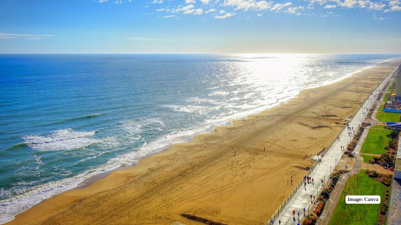 1. Praia do Cassino Beach, Brazil – 158 miles Claiming the title of the world’s longest beach, Praia do Cassino extends over 158 miles along Brazil’s southern coast. This unbroken stretch of sand is largely untouched, offering visitors vast spaces for beachcombing, fishing, and wildlife spotting, including migrating whales and dolphins. (Representative Image: Canva), 2. Ninety Mile Beach, Australia – 95 miles Despite its name, this spectacular beach in Victoria measures approximately 95 miles. Known for its sweeping sandy dunes and gentle surf, Ninety Mile Beach offers an escape for campers, fishermen, and nature enthusiasts seeking uninterrupted coastal wilderness. (Image: Parks Victoria), 3. Cox’s Bazar Beach, Bangladesh – 75 miles Cox’s Bazar is not only the longest natural sea beach in Bangladesh but also one of the most popular tourist destinations in South Asia. Stretching 75 miles along the Bay of Bengal, it boasts golden sands, picturesque sunsets, and vibrant local markets. (Image: Canva), 4. Padre Island National Seashore, USA – 70 miles Located in Texas, Padre Island National Seashore protects 70 miles of undeveloped barrier island coastline. Visitors can enjoy pristine beaches, birdwatching, and the rare sight of sea turtle nesting sites, making it a haven for nature lovers and eco-tourists. (Image: Canva), 5. Ninety Mile Beach, New Zealand – 55 miles This northern New Zealand beach is famous for its vast length and unique driving experience along the sand. Beyond its name, the beach stretches about 55 miles and offers beautiful views of the Tasman Sea and native dune forests. (Image: Canva), 6. Playa Novillero, Mexico – 51 miles Playa Novillero, located on Mexico’s Pacific coast, is one of the longest uninterrupted beaches in the country. Its gentle waves and calm waters make it an ideal spot for swimming, fishing, and traditional beachside relaxation. (Image: X/@jlgraro), 7. Virginia Beach, United States – 35 miles Virginia Beach is a vibrant coastal city with 35 miles of sandy shores. Known for its lively boardwalk, family-friendly atmosphere, and annual events, it combines urban amenities with a classic beach experience. (Image: Canva), 8. Muizenberg Beach, South Africa – 25 miles Located near Cape Town, Muizenberg Beach stretches for 25 miles and is famous for its colorful beach huts and excellent surfing conditions. It attracts both locals and tourists for swimming, surfing, and coastal walks. (Image: Canva), 9. Stockton Beach, Australia – 20 miles Stockton Beach in New South Wales offers 20 miles of sandy expanse ideal for four-wheel driving, fishing, and sand dune exploration. Its dynamic landscape of shifting dunes and tidal pools is a playground for adventure seekers. (Image: Canva), 10. Long Beach, Canada – 10 miles Nestled in British Columbia’s Pacific Rim National Park, Long Beach offers 10 miles of wild, windswept shorelines. Its dramatic coastal views and excellent surfing opportunities make it one of Canada’s most beloved beaches. (Image: Canva)