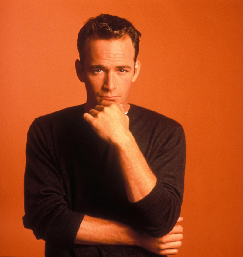 Luke Perry Luke Perry, Shannen Doherty, Jason Priestley, Jennie Garth, Ian Ziering, Tori Spelling (top left), Tori Spelling, Gabrielle Carteris, Brian Austin Green, Tiffani Thiessen, The reboot