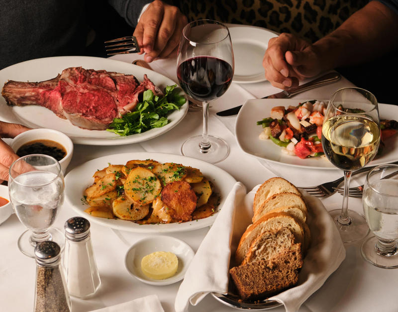 Abe & Louie’s, Gallaghers, Meat Market, The Capital Grille, Morton’s The Steakhouse, New York Prime