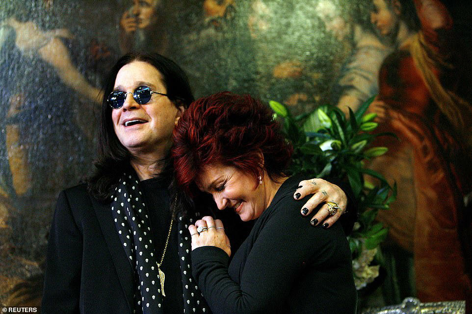 Sharon's final act of love for Ozzy as he is laid to rest