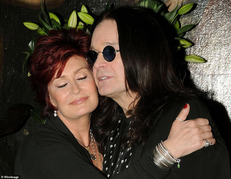 Sharon's final act of love for Ozzy as he is laid to rest