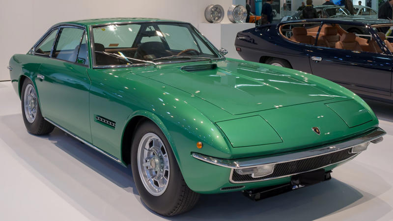 Lamborghini Espada (155 mph), Lamborghini 350 GT (158 mph), Lamborghini Islero (161 mph), Lamborghini Gallardo LP 570-4 Superleggera (202 mph), Lamborghini Huracán LP 610-4 (202 mph), Lamborghini Reventón (211 mph), Lamborghini Aventador SVJ (217 mph), Lamborghini Centenario (217 mph), Lamborghini Sián FKP 37 (217 mph), Lamborghini Revuelto (217 mph), Lamborghini SC20 (220+ mph), Lamborghini Veneno (221 mph), Lamborghini Countach LPI 800-4 (221 mph)