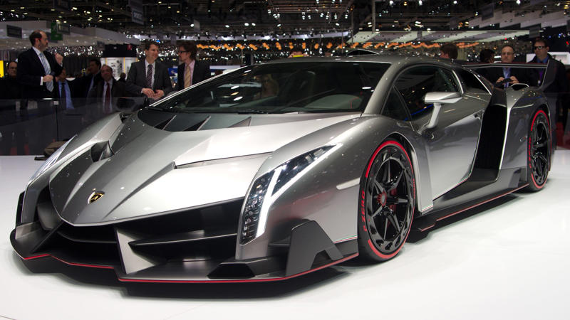 Lamborghini Espada (155 mph), Lamborghini 350 GT (158 mph), Lamborghini Islero (161 mph), Lamborghini Gallardo LP 570-4 Superleggera (202 mph), Lamborghini Huracán LP 610-4 (202 mph), Lamborghini Reventón (211 mph), Lamborghini Aventador SVJ (217 mph), Lamborghini Centenario (217 mph), Lamborghini Sián FKP 37 (217 mph), Lamborghini Revuelto (217 mph), Lamborghini SC20 (220+ mph), Lamborghini Veneno (221 mph), Lamborghini Countach LPI 800-4 (221 mph)