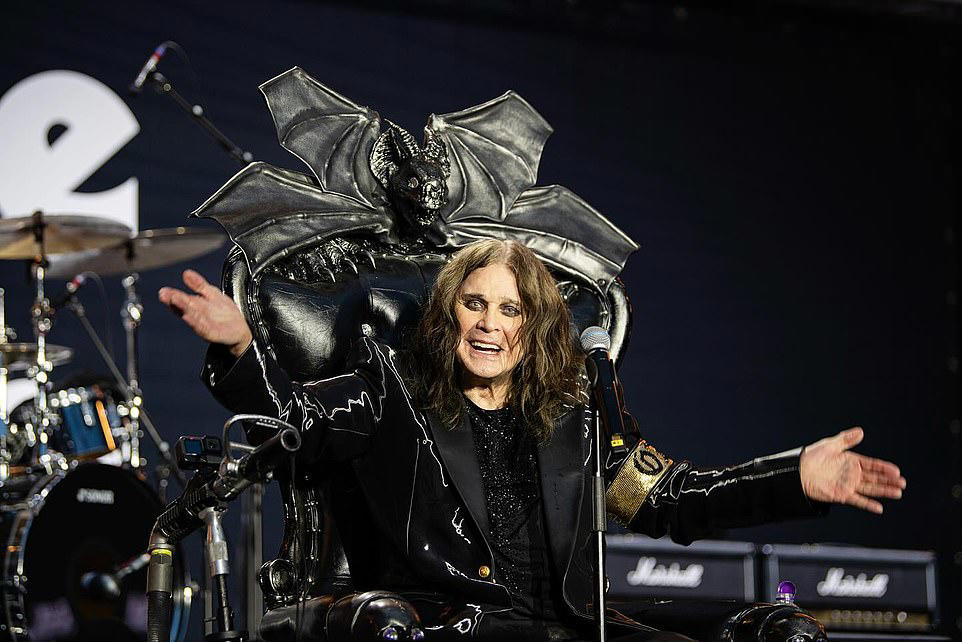 Ozzy Osbourne's family gather to lay him to rest
