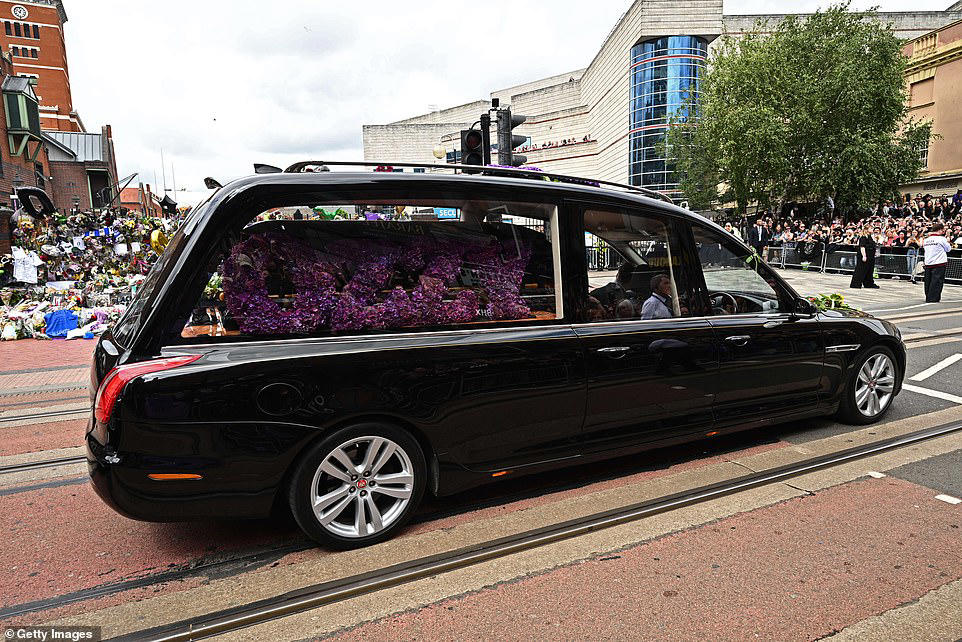 Ozzy Osbourne's family gather to lay him to rest