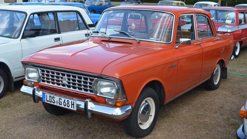 10. Moskvitch, Russia 1. Rimac Automobili, Croatia, 2. Polski Fiat, Poland, 3. Zastava, Serbia, 4. Skoda Auto, Czech Republic, 5. Dacia, Romania, 6. GAZ, Russia, 7. Praga, Czech Republic, 8. Trabant, East Germany, 9. FSO, Poland, 10. Moskvitch, Russia, 11. ARO, Romania, 12. Balkan, Bulgaria, 13. Kaipan, Czech Republic, 14. ZIL, Russia, 15. IMV, Slovenia, 16. Lada, Russia, 17. Zaporozhets, Ukraine, 18. Wartburg, East Germany, 19. Melkus, East Germany, 20. Puli, Hungary
