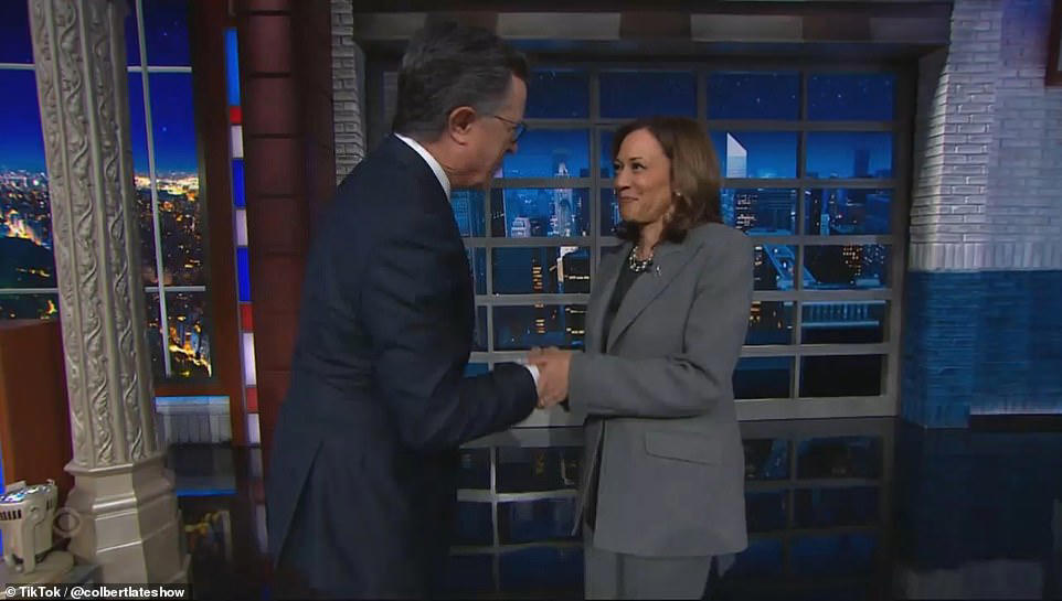 Harris to appear on Colbert show for first post-election interview