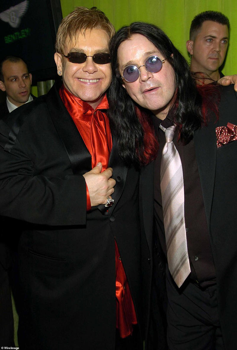 Marilyn Manson leads rock royalty at Ozzy Osbourne's funeral