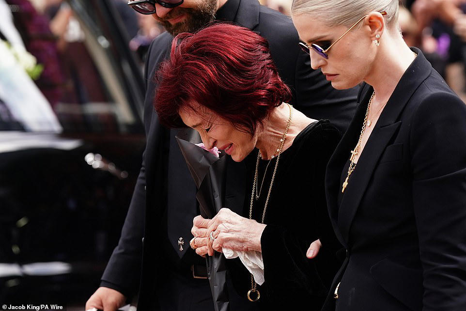 Marilyn Manson leads rock royalty at Ozzy Osbourne's funeral