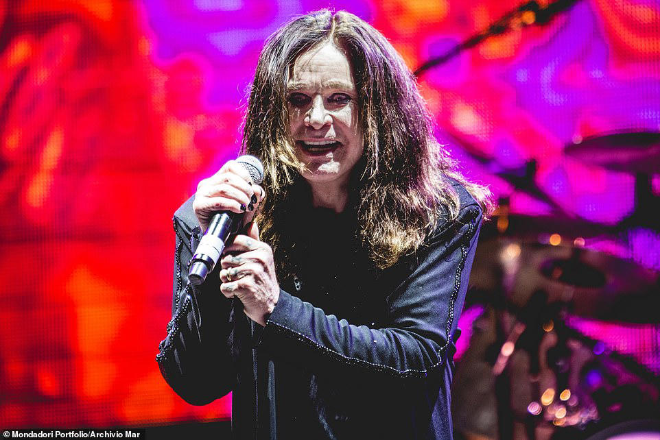 Marilyn Manson leads rock royalty at Ozzy Osbourne's funeral