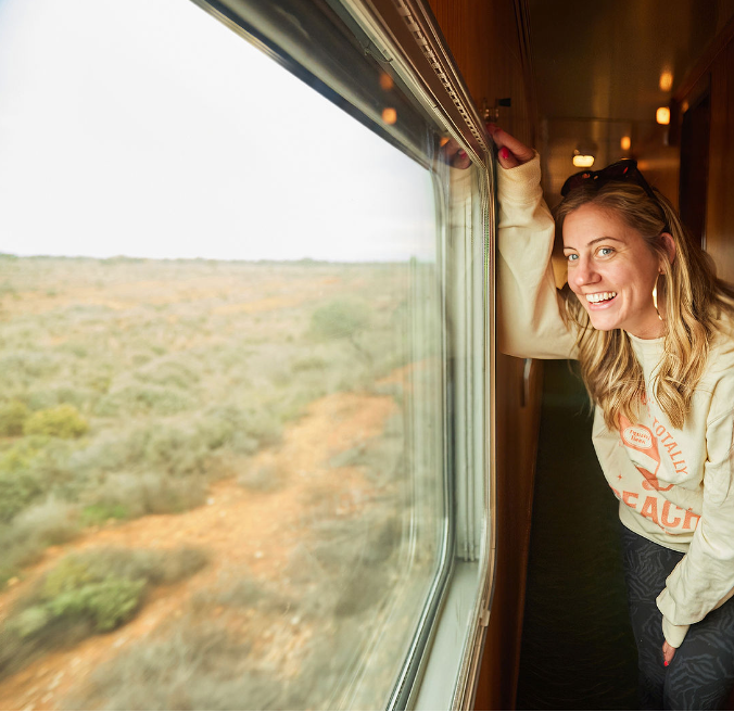      Sign up to The Getaway newsletter   , Life on board the Indian Pacific, Exploring the outback, The town with just 5 residents, Saying goodbye,      A once-in-a-lifetime trip   