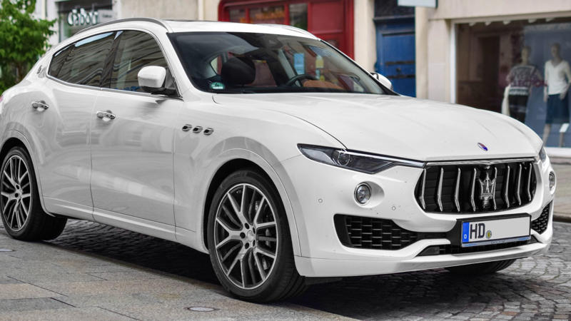 9. Maserati Levante 1. Tesla Model S, 2. Tesla Model X, 3. Range Rover Sport, 4. Audi Q8, 5. Porsche Taycan, 6. BMW X1, 7. Lincoln Aviator, 8. Porsche Panamera, 9. Maserati Levante, 10. Range Rover Evoque, 1. Lexus IS 350, 2. Mercedes-Benz S-Class, 3. Volvo S60, 4. Lexus RX 450h, 5. Mercedes-Benz E-Class, 6. BMW 5 Series, 7. Lexus ES 350, 8. Acura TLX, 9. Porsche Macan, 10. Lexus LS