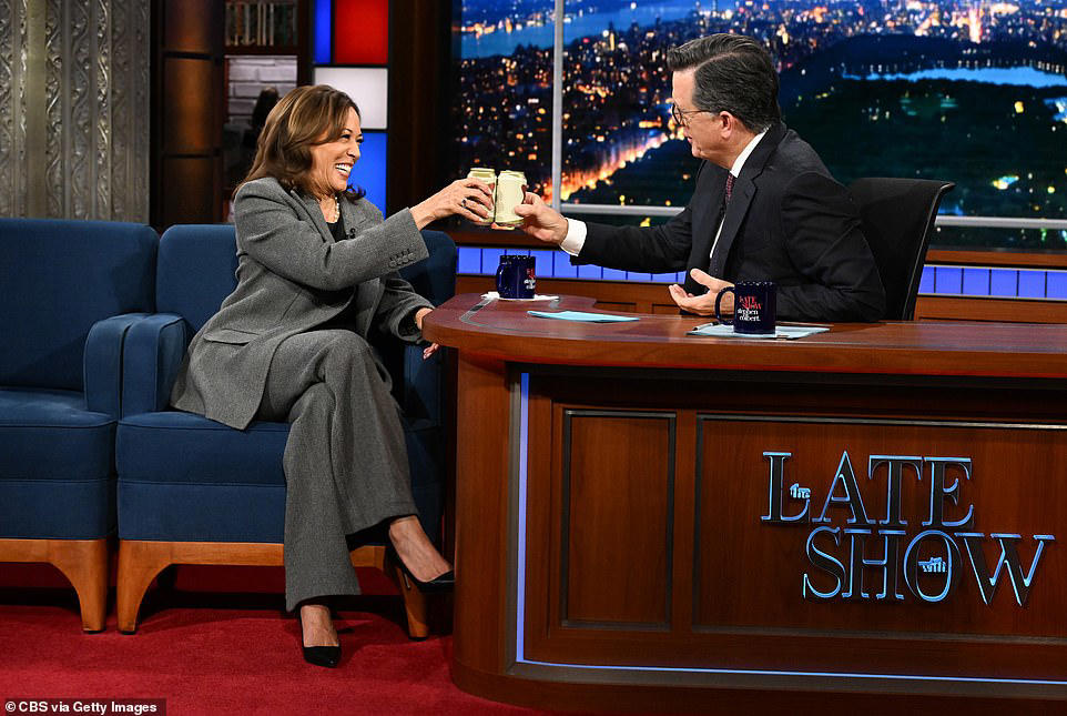 Harris to appear on Colbert show for first post-election interview