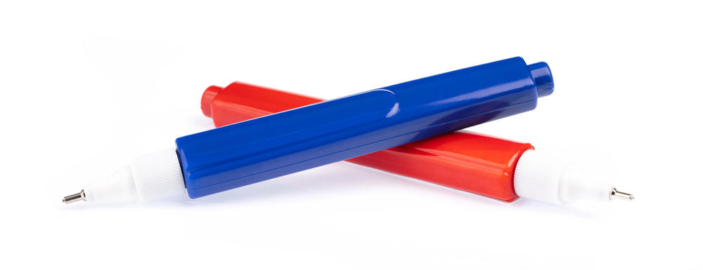 Liquid Paper Correction Pens White-Out Correction Fluid, Rubber Cement, Manual Pencil Sharpeners, Overhead Projector Transparencies, Filing Cabinet Label Makers, Three-Puncture Punch, Electric Typewriters, Liquid Paper Correction Pens, Manual Adding Machines, Desk Blotters, When Work Left Marks