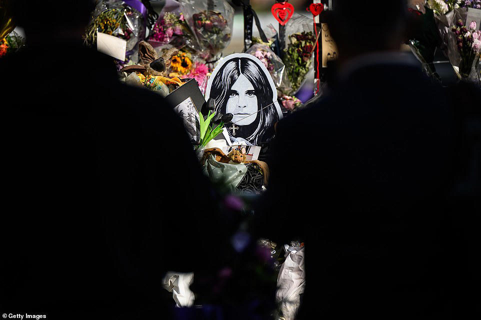 Marilyn Manson leads rock royalty at Ozzy Osbourne's funeral