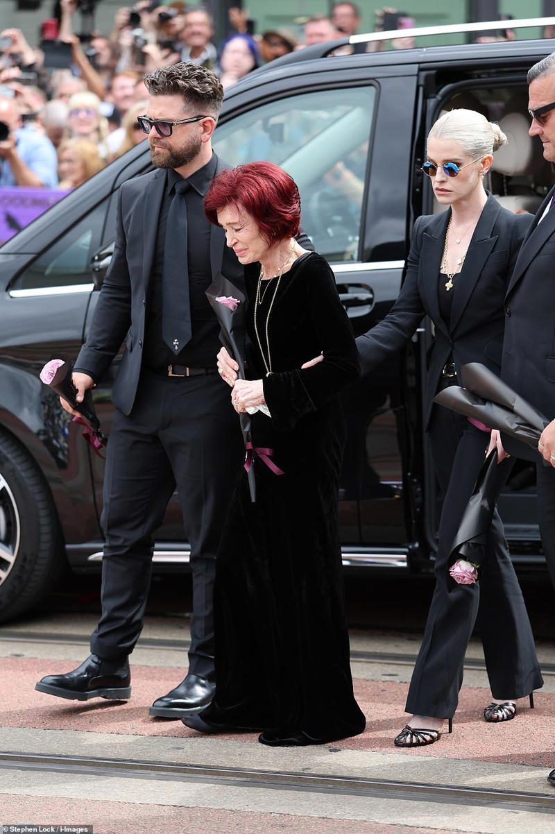 Marilyn Manson leads rock royalty at Ozzy Osbourne's funeral