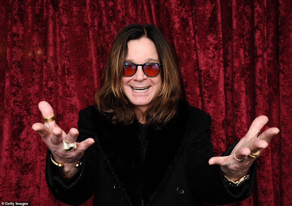 Marilyn Manson leads rock royalty at Ozzy Osbourne's funeral