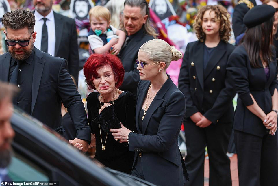 Marilyn Manson leads rock royalty at Ozzy Osbourne's funeral