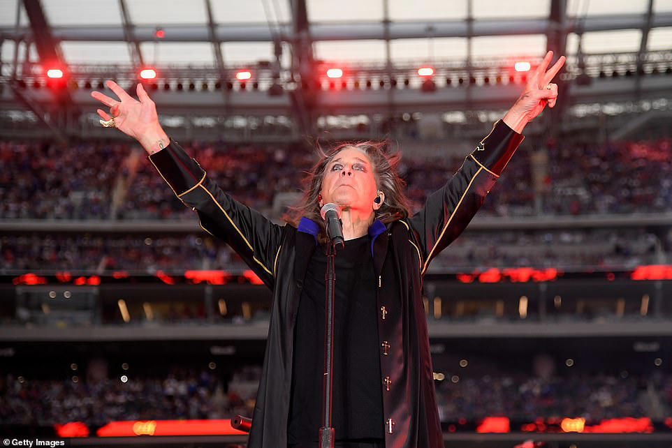 Marilyn Manson leads rock royalty at Ozzy Osbourne's funeral