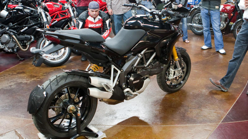 2. Ducati Multistrada 1200 (First Generation) 1. Ducati Diavel, 2. Ducati Multistrada 1200 (First Generation), 3. Ducati Hypermotard 1100, 4. Ducati 1198 (Early Models), 5. Ducati ST4, 6. Ducati Monster 695, 7. Ducati 999, 8. Ducati 620 Monster, 9. Ducati 848 (Early Models), 10. Ducati 750SS, 1. Ducati Panigale V4, 2. Ducati Monster 1200 S, 3. Ducati Multistrada V4, 4. Ducati 916, 5. Ducati Scrambler Icon, 6. Ducati 1299 Panigale, 7. Ducati Streetfighter V4, 8. Ducati Paul Smart 1000 LE, 9. Ducati Hypermotard 950 SP, 10. Ducati Diavel 1260 S