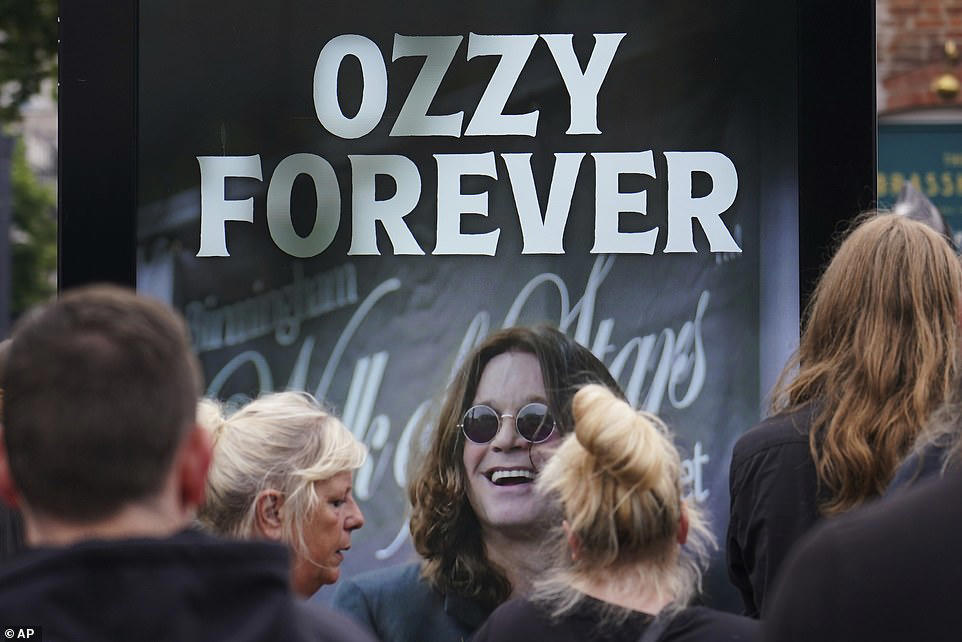 Marilyn Manson leads rock royalty at Ozzy Osbourne's funeral
