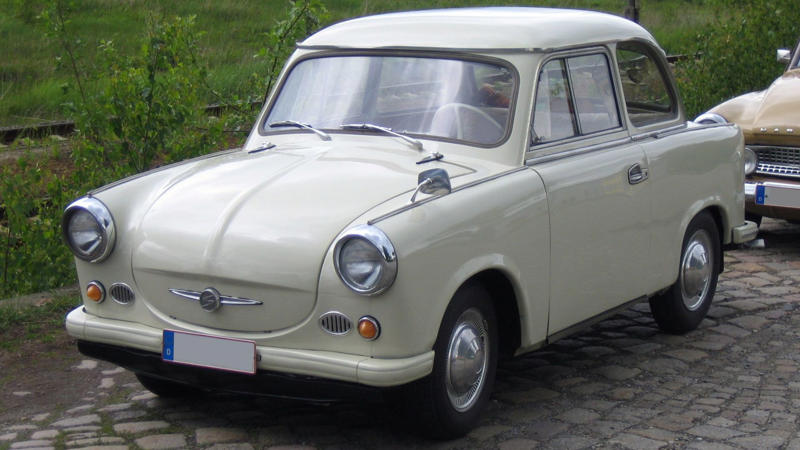 8. Trabant, East Germany 1. Rimac Automobili, Croatia, 2. Polski Fiat, Poland, 3. Zastava, Serbia, 4. Skoda Auto, Czech Republic, 5. Dacia, Romania, 6. GAZ, Russia, 7. Praga, Czech Republic, 8. Trabant, East Germany, 9. FSO, Poland, 10. Moskvitch, Russia, 11. ARO, Romania, 12. Balkan, Bulgaria, 13. Kaipan, Czech Republic, 14. ZIL, Russia, 15. IMV, Slovenia, 16. Lada, Russia, 17. Zaporozhets, Ukraine, 18. Wartburg, East Germany, 19. Melkus, East Germany, 20. Puli, Hungary