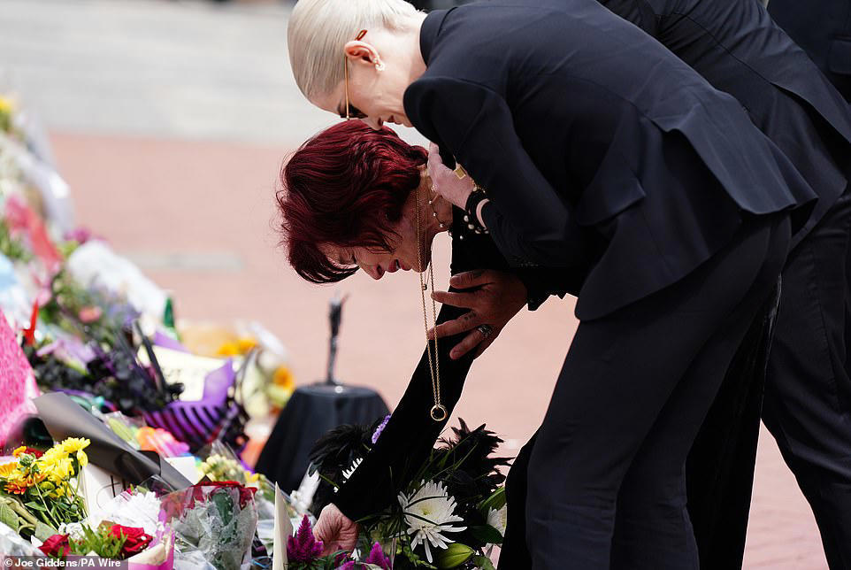 Marilyn Manson leads rock royalty at Ozzy Osbourne's funeral