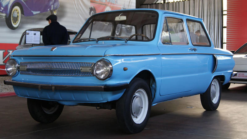 17. Zaporozhets, Ukraine 1. Rimac Automobili, Croatia, 2. Polski Fiat, Poland, 3. Zastava, Serbia, 4. Skoda Auto, Czech Republic, 5. Dacia, Romania, 6. GAZ, Russia, 7. Praga, Czech Republic, 8. Trabant, East Germany, 9. FSO, Poland, 10. Moskvitch, Russia, 11. ARO, Romania, 12. Balkan, Bulgaria, 13. Kaipan, Czech Republic, 14. ZIL, Russia, 15. IMV, Slovenia, 16. Lada, Russia, 17. Zaporozhets, Ukraine, 18. Wartburg, East Germany, 19. Melkus, East Germany, 20. Puli, Hungary