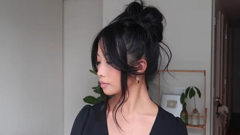 Messy hair bun tutorial by Tina Engeo 1. Long Layered Waves, 2. Side-Swept Bangs, 3. Classic Bob Cut, 4. Curtain Bangs With Medium Length Hair, 5. Pixie Cut With Texture, 6. Sleek, Straight Hair With Center Part, 7. Voluminous Curls, 8. Angled Lob (Long Bob), 9. Blunt Bangs With Long Hair, 11. Voluminous Blowout, 12. High Ponytail, 13. Textured Bob With Side Part, 14. Asymmetrical Pixie, 15. Long Straight Hair With Layers, 16. Loose Beach Waves, 17. Layered Shoulder-Length Cut, 18. Curly Bob, 19. Half-Up Half-Down Style, 20. Sleek Low Bun