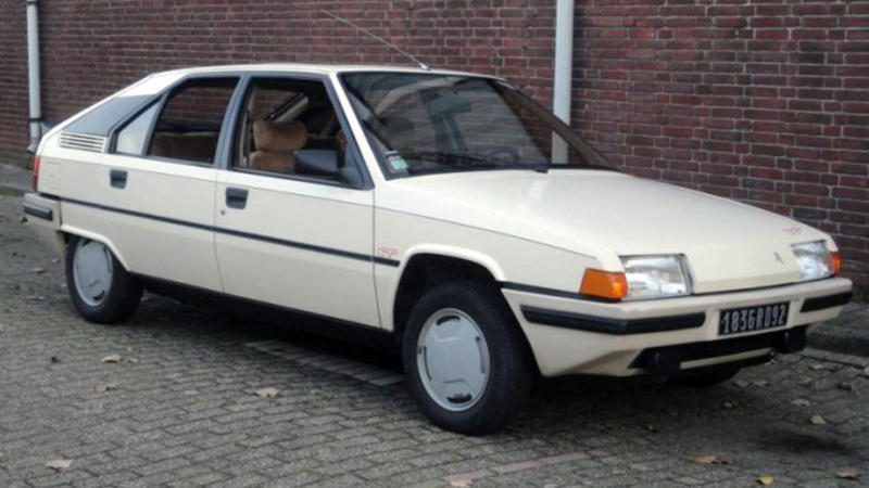 3. 1985 Citroën BX 1. 1981 DeLorean DMC-12, 2. 1984 Pontiac Fiero, 3. 1985 Citroën BX, 4. 1987 Buick GNX, 5. 1985 Toyota MR2, 6. 1982 Lamborghini Countach LP500S, 7. 1981 BMW M1, 8. 1989 Nissan S-Cargo, 9. 1983 Renault Fuego Turbo, 10. 1986 Ferrari Testarossa, 11. 1988 Oldsmobile Aerotech, 12. 1985 Audi Sport Quattro, 13. 1984 Vector W2, 14. 1983 Mazda Cosmo HB, 15. 1986 Alfa Romeo SZ Prototype, 16. 1989 Dodge M4S Turbo Interceptor, 17. 1982 Lotus Esprit Turbo, 18. 1988 Peugeot Oxia, 19. 1985 Subaru XT, 20. 1986 Saab EV-1