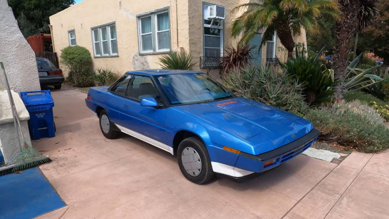 19. 1985 Subaru XT 1. 1981 DeLorean DMC-12, 2. 1984 Pontiac Fiero, 3. 1985 Citroën BX, 4. 1987 Buick GNX, 5. 1985 Toyota MR2, 6. 1982 Lamborghini Countach LP500S, 7. 1981 BMW M1, 8. 1989 Nissan S-Cargo, 9. 1983 Renault Fuego Turbo, 10. 1986 Ferrari Testarossa, 11. 1988 Oldsmobile Aerotech, 12. 1985 Audi Sport Quattro, 13. 1984 Vector W2, 14. 1983 Mazda Cosmo HB, 15. 1986 Alfa Romeo SZ Prototype, 16. 1989 Dodge M4S Turbo Interceptor, 17. 1982 Lotus Esprit Turbo, 18. 1988 Peugeot Oxia, 19. 1985 Subaru XT, 20. 1986 Saab EV-1