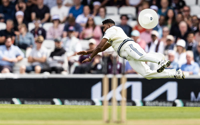 07:59 PM BST, Boycott’s verdict, 07:25 PM BST, Michael Vaughan on BBC Test Match Special, 07:21 PM BST, A tale of three horror drops, 07:17 PM BST, Stumps on day two, 07:15 PM BST, OVER 18: IND 75/2 (Jaiswal 51 Deep 4), 07:10 PM BST, 07:08 PM BST, OVER 17: IND 70/1 (Jaiswal 51 Sudharsan 11), 07:05 PM BST, OVER 16: IND 64/1 (Jaiswal 45 Sudharsan 11), 07:00 PM BST, OVER 15: IND 64/1 (Jaiswal 45 Sudharsan 11), 06:56 PM BST, OVER 14: IND 56/1 (Jaiswal 41 Sudharsan 7), 06:51 PM BST, OVER 13: IND 55/1 (Jaiswal 40 Sudharsan 7), 06:47 PM BST, OVER 12: IND 55/1 (Jaiswal 40 Sudharsan 7), 06:41 PM BST, OVER 11: IND 47/1 (Jaiswal 39 Sudharsan 0), 06:37 PM BST, OVER 10: IND 46/1 (Jaiswal 38 Sudharsan 0), 06:34 PM BST, 06:30 PM BST, OVER 9: IND 41/0 (Jaiswal 33 Rahul 7), 06:25 PM BST, OVER 8: IND 34/0 (Jaiswal 26 Rahul 7), 06:20 PM BST, OVER 7: IND 29/0 (Jaiswal 25 Rahul 3), 06:15 PM BST, OVER 6: IND 28/0 (Jaiswal 24 Rahul 3), 06:11 PM BST, OVER 5: IND 26/0 (Jaiswal 24 Rahul 1), 06:07 PM BST, OVER 4: IND 17/0 (Jaiswal 16 Rahul 0), 06:02 PM BST, OVER 3: IND 12/0 (Jaiswal 12 Rahul 0), 05:58 PM BST, OVER 2: IND 0/0 (Jaiswal 0 Rahul 0), 05:53 PM BST, OVER 1: IND 0/0 (Jaiswal 0 Rahul 0), 05:48 PM BST, India’s second innings, 05:45 PM BST, England bowlers back on their feet, 05:39 PM BST, England bowled out for 247, 05:38 PM BST, OVER 51: ENG 247/8 (Tongue 0 Brook 53), 05:33 PM BST, OVER 50: ENG 246/8 (Tongue 0 Brook 52), 05:28 PM BST, OVER 49: ENG 243/8 (Tongue 0 Brook 49), 05:24 PM BST, Nearly ready for action, 05:16 PM BST, Restart time, 05:16 PM BST, Restart coming soon?, 05:07 PM BST, 05:03 PM BST, Good news!, 04:59 PM BST, Weather update, 04:56 PM BST, Michael Vaughan on BBC Test Match Special, 04:53 PM BST, Nasser Hussain on Sky Sports, 04:52 PM BST, What an image!, 04:41 PM BST, Rain stops play, 04:41 PM BST, OVER 48: ENG 242/8 (Tongue 0 Brook 48), 04:36 PM BST, OVER 47: ENG 235/8 (Tongue 0 Brook 41), 04:34 PM BST, 04:30 PM BST, OVER 46: ENG 230/7 (Atkinson 7 Brook 40), 04:26 PM BST, OVER 45: ENG 224/7 (Atkinson 2 Brook 39), 04:22 PM BST, OVER 44: ENG 220/7 (Atkinson 1 Brook 36), 04:17 PM BST, OVER 43: ENG 215/7 (Atkinson 0 Brook 33), 04:16 PM BST, Evening session, 04:12 PM BST, Tea verdict, 04:11 PM BST, Day for Thorpey, 04:07 PM BST, Inside Duckett’s extraordinary skirmish with Deep, 03:58 PM BST, Momentum shifting, 03:56 PM BST, 03:55 PM BST, 03:49 PM BST, 03:48 PM BST, OVER 42: ENG 215/5 (Smith 8 Brook 33), 03:46 PM BST, OVER 41: ENG 210/5 (Smith 7 Brook 29), 03:41 PM BST, OVER 40: ENG 207/5 (Smith 6 Brook 27), 03:38 PM BST, OVER 39: ENG 201/5 (Smith 5 Brook 22), 03:33 PM BST, OVER 38: ENG 200/5 (Smith 5 Brook 21), 03:29 PM BST, OVER 37: ENG 196/5 (Smith 1 Brook 21), 03:26 PM BST, 03:23 PM BST, OVER 36: ENG 190/4 (Bethell 2 Brook 21), 03:18 PM BST, OVER 35: ENG 186/4 (Bethell 1 Brook 18), 03:12 PM BST, OVER 34: ENG 176/4 (Bethell 0 Brook 9), 03:06 PM BST, 03:01 PM BST, OVER 32: ENG 167/3 (Root 21 Brook 8), 02:56 PM BST, OVER 31: ENG 165/3 (Root 20 Brook 7), 02:48 PM BST, OVER 30: ENG 161/3 (Root 16 Brook 7), 02:44 PM BST, OVER 29: ENG 154/3 (Root 14 Brook 6), 02:39 PM BST, OVER 28: ENG 152/3 (Root 14 Brook 4), 02:33 PM BST, OVER 27: ENG 148/3 (Root 10 Brook 4), 02:29 PM BST, OVER 26: ENG 147/3 (Root 9 Brook 4), 02:25 PM BST, OVER 25: ENG 146/3 (Root 8 Brook 4), 02:21 PM BST, 02:17 PM BST, OVER 24: ENG 142/2 (Root 8 Pope 22), 02:13 PM BST, OVER 23: ENG 138/2 (Root 4 Pope 22), 02:09 PM BST, OVER 22: ENG 134/2 (Root 4 Pope 18), 02:03 PM BST, 02:02 PM BST, OVER 21: ENG 129/1 (Crawley 64 Pope 18), 01:57 PM BST, OVER 20: ENG 126/1 (Crawley 63 Pope 17), 01:53 PM BST, OVER 19: ENG 124/1 (Crawley 62 Pope 16), 01:49 PM BST, OVER 18: ENG 115/1 (Crawley 54 Pope 16), 01:45 PM BST, OVER 17: ENG 110/1 (Crawley 53 Pope 12), 01:40 PM BST, Afternoon session, 01:35 PM BST, Lunchtime verdict, 01:29 PM BST, Friendly or too far?, 01:23 PM BST, A day that is about more than just cricket, 01:17 PM BST, Ravi Shastri on Sky Sports, 01:14 PM BST, Ricky Ponting on Sky Sports, 01:11 PM BST, 01:03 PM BST, England in great position after near perfect session, 01:02 PM BST, OVER 16: ENG 109/1 (Crawley 52 Pope 12), 12:55 PM BST, OVER 15: ENG 105/1 (Crawley 52 Pope 8), 12:52 PM BST, OVER 14: ENG 97/1 (Crawley 47 Pope 5), 12:52 PM BST, OVER 14: ENG 97/1 (Crawley 47 Pope 5), 12:50 PM BST, OVER 13: ENG 93/1 (Crawley 47 Pope 1), 12:47 PM BST, 12:42 PM BST, OVER 12: ENG 92/0 (Crawley 47 Duckett 43), 12:37 PM BST, India may have to turn to spin - on a green top, 12:36 PM BST, OVER 11: ENG 84/0 (Crawley 46 Duckett 37), 12:31 PM BST, OVER 10: ENG 71/0 (Crawley 38 Duckett 32), 12:27 PM BST, OVER 9: ENG 64/0 (Crawley 33 Duckett 30), 12:23 PM BST, OVER 8: ENG 59/0 (Crawley 29 Duckett 29), 12:21 PM BST, India deflated by England onslaught, 12:18 PM BST, OVER 7: ENG 51/0 (Crawley 21 Duckett 29), 12:12 PM BST, OVER 6: ENG 40/0 (Crawley 16 Duckett 23), 12:08 PM BST, OVER 5: ENG 28/0 (Crawley 16 Duckett 11), 12:04 PM BST, A very Bazball answer, 12:04 PM BST, OVER 4: ENG 24/0 (Crawley 12 Duckett 11), 11:54 AM BST, OVER 3: ENG 18/0 (Crawley 12 Duckett 5), 11:48 AM BST, Atkinson shows what England have missed, 11:47 AM BST, OVER 2: ENG 9/0 (Crawley 4 Duckett 4), 11:44 AM BST, OVER 1: ENG 8/0 (Crawley 4 Duckett 3), 11:34 AM BST, Back with a bang, 11:31 AM BST, A quick kill, 11:29 AM BST, 11:27 AM BST, 11:26 AM BST, OVER 69: IND 224/8 (Deep 0, Siraj 0), 11:21 AM BST, OVER 68: IND 220/8 (Deep 0, Siraj 0), 11:19 AM BST, 11:18 AM BST, OVER 67: IND 218/7 (Washington 23, Deep 0), 11:16 AM BST, A Day for Thorpey, 11:10 AM BST, 11:09 AM BST, OVER 66: IND 213/6 (Nair 57, Washington 23), 11:06 AM BST, OVER 65: IND 213/6 (Nair 57, Washington 23), 10:58 AM BST, England’s leading wicket-taker: Joe Root, 10:56 AM BST, Woakes injury puts dampener on the match, 10:35 AM BST, Play to continue until 7pm, 10:31 AM BST, Woakes’ Ashes hopes in the balance, 10:04 AM BST, A Day for Thorpey, 09:53 AM BST, Good morning