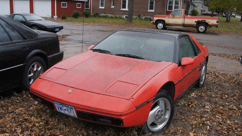 2. 1984 Pontiac Fiero 1. 1981 DeLorean DMC-12, 2. 1984 Pontiac Fiero, 3. 1985 Citroën BX, 4. 1987 Buick GNX, 5. 1985 Toyota MR2, 6. 1982 Lamborghini Countach LP500S, 7. 1981 BMW M1, 8. 1989 Nissan S-Cargo, 9. 1983 Renault Fuego Turbo, 10. 1986 Ferrari Testarossa, 11. 1988 Oldsmobile Aerotech, 12. 1985 Audi Sport Quattro, 13. 1984 Vector W2, 14. 1983 Mazda Cosmo HB, 15. 1986 Alfa Romeo SZ Prototype, 16. 1989 Dodge M4S Turbo Interceptor, 17. 1982 Lotus Esprit Turbo, 18. 1988 Peugeot Oxia, 19. 1985 Subaru XT, 20. 1986 Saab EV-1