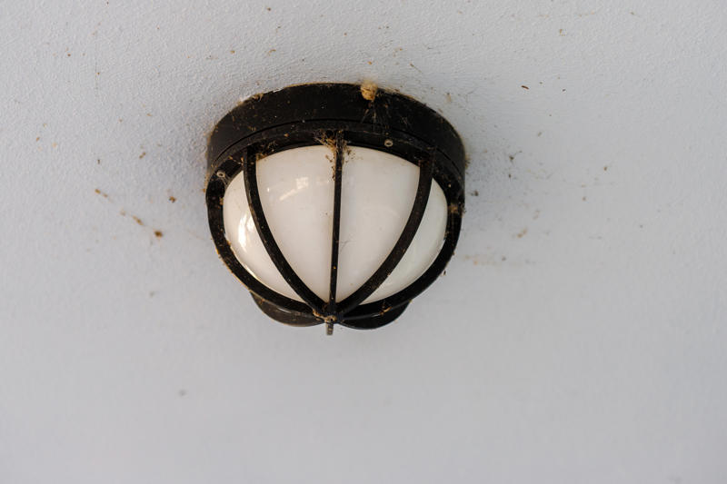 Light switches, Cushions/covers, Computer keyboard, Toilet brush, Dishwasher, Washing machine, Light fixtures, Bathroom ceiling fans, Rangehood filters, Air conditioner, Door knobs