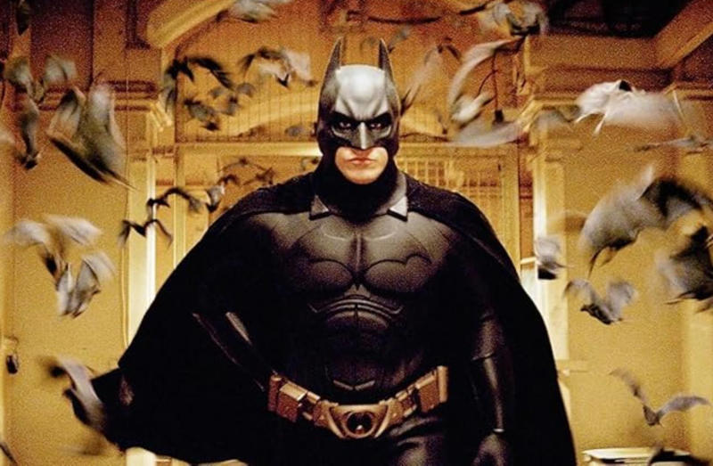 All the faces of Batman, Lewis Wilson in 'Batman' (1943), Robert Lowery in 'Batman and Robin' (1949), Adam West in 'Batman' (1966–1968) and 'Batman: The Movie' (1966), Michael Keaton in 'Batman' (1989) and 'Batman Returns' (1992), Val Kilmer in 'Batman Forever' (1995), George Clooney in 'Batman and Robin' (1997), Ben Affleck in 'Batman v Superman: Dawn of Justice' (2016), 'Justice League' (2017/2021), David Mazouz in 'Gotham' (2014–2019), Iain Glen in 'Titans' (2019–2023), Robert Pattinson in 'The Batman' (2022)