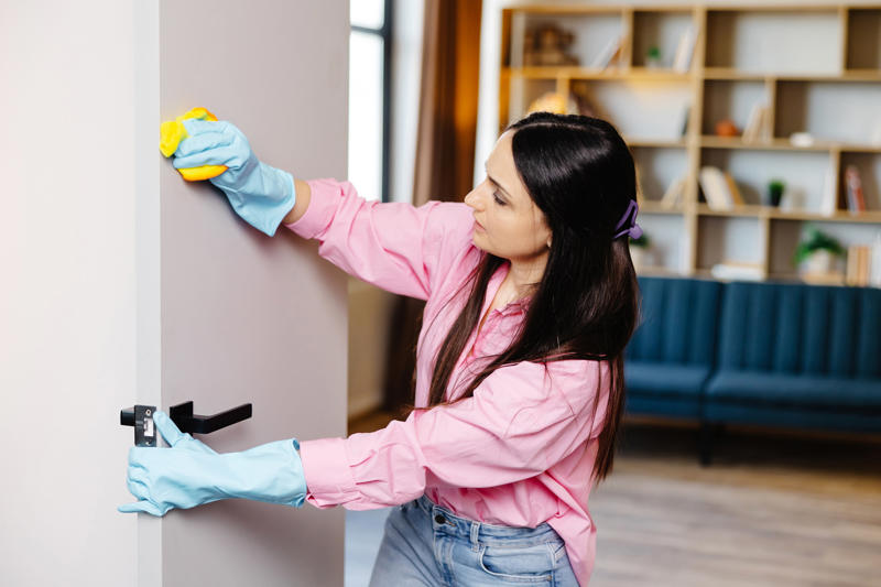 Light switches, Cushions/covers, Computer keyboard, Toilet brush, Dishwasher, Washing machine, Light fixtures, Bathroom ceiling fans, Rangehood filters, Air conditioner, Door knobs