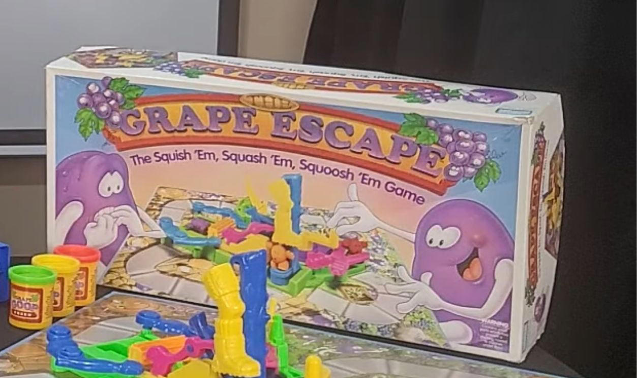The Grape Escape (1992 Parker Brothers) 3D Monopoly (1991 Franklin Mint), The Beatles Flip Your Wig (1964 Milton Bradley), Dark Tower (1981 Milton Bradley), Key to the Kingdom (1990 Golden), Voice of the Mummy (1971 Milton Bradley), McDonald’s Game (1975 Milton Bradley), Be A Manager Baseball (1967 Cadaco), The Game of Goose (Early 1900s editions), Star Wars: Destroy Death Star Game (1977 Kenner), Disney’s Haunted Mansion Game (1972 Lakeside), Fortune (1935 Parker Brothers), Camp Granada (1965 Milton Bradley), Haunted House (1962 Milton Bradley), The Omega Virus (1992 Milton Bradley), Torpedo Run! (1986 Milton Bradley), The Magnificent Race (1963 Transogram), Chivalry (1960 Transogram), The Grape Escape (1992 Parker Brothers)