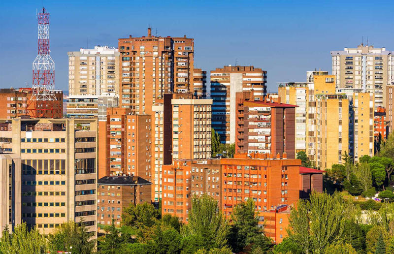 Madrid, Spain: home to 6.8 million people How people live in the world's busiest cities, Melbourne, Australia: home to 5.3 million people, Melbourne, Australia: empty houses, Singapore: home to 6.1 million people, Singapore: subsidised living, Toronto, Canada: home to 6.5 million people, Madrid, Spain: home to 6.8 million people, Madrid, Spain: widespread evictions, Hong Kong: home to 7.7 million people, Hong Kong: cage homes, New York City, United States: home to 7.9 million people, London, United Kingdom: home to 9.8 million people, London, United Kingdom: sheltered family housing, Paris, France: home to 11.3 million people, Paris, France: unusually small spaces, Mexico City, Mexico: home to 22.8 million people, Mexico City, Mexico: precarious living, São Paulo, Brazil: home to 22.9 million people, São Paulo, Brazil: inadequate accommodation, Shanghai, China: home to 30.5 million people, Shanghai, China: bed leasing, Delhi, India: home to 34.6 million people, Delhi, India: cramped family homes, Tokyo, Japan: home to 37 million people