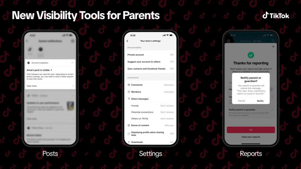 More monitoring tools for parents over their teens’ content on TikTok, Well-Being Missions help promote positive digital habits, New creator-specific features to foster safer communities, Footnotes now available for US pilot program users 